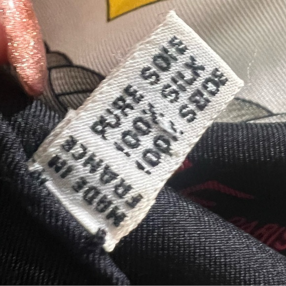 Celine Silk Scarf - Picture 7 of 8